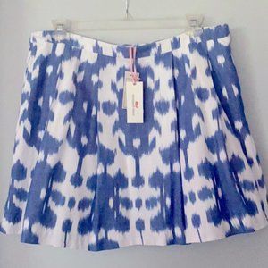 NWT Vineyard Vines Ikat Skirt with POCKETS Sz 16